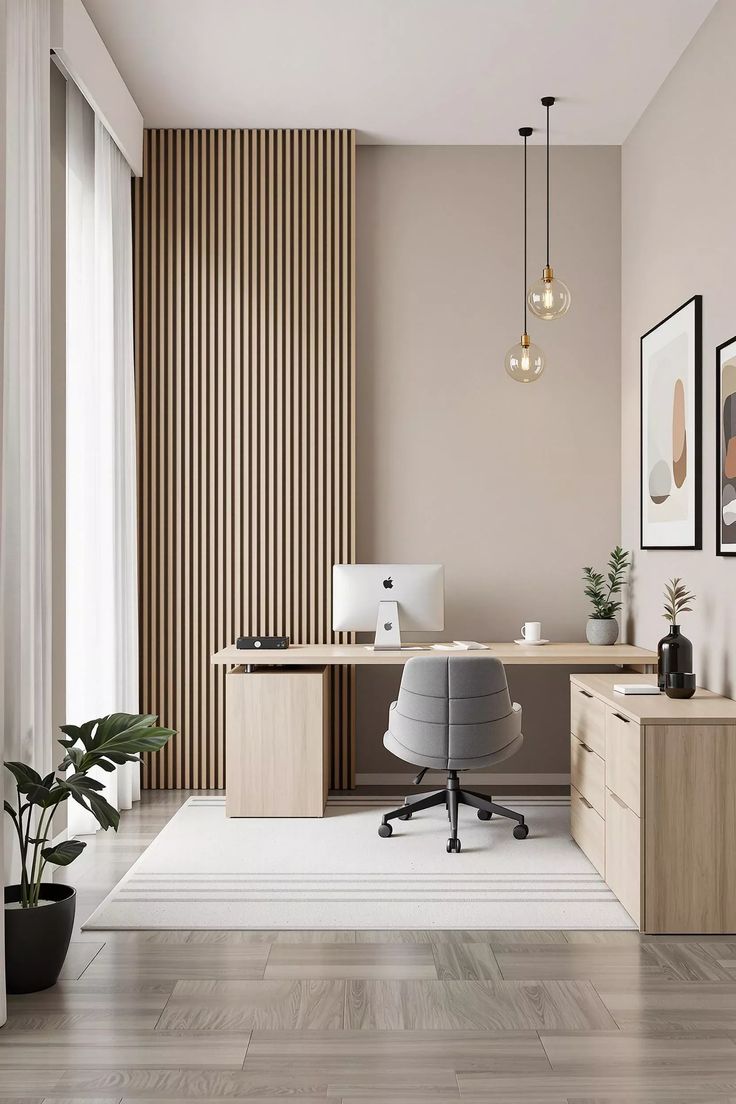 Modern office interior design in Kerala